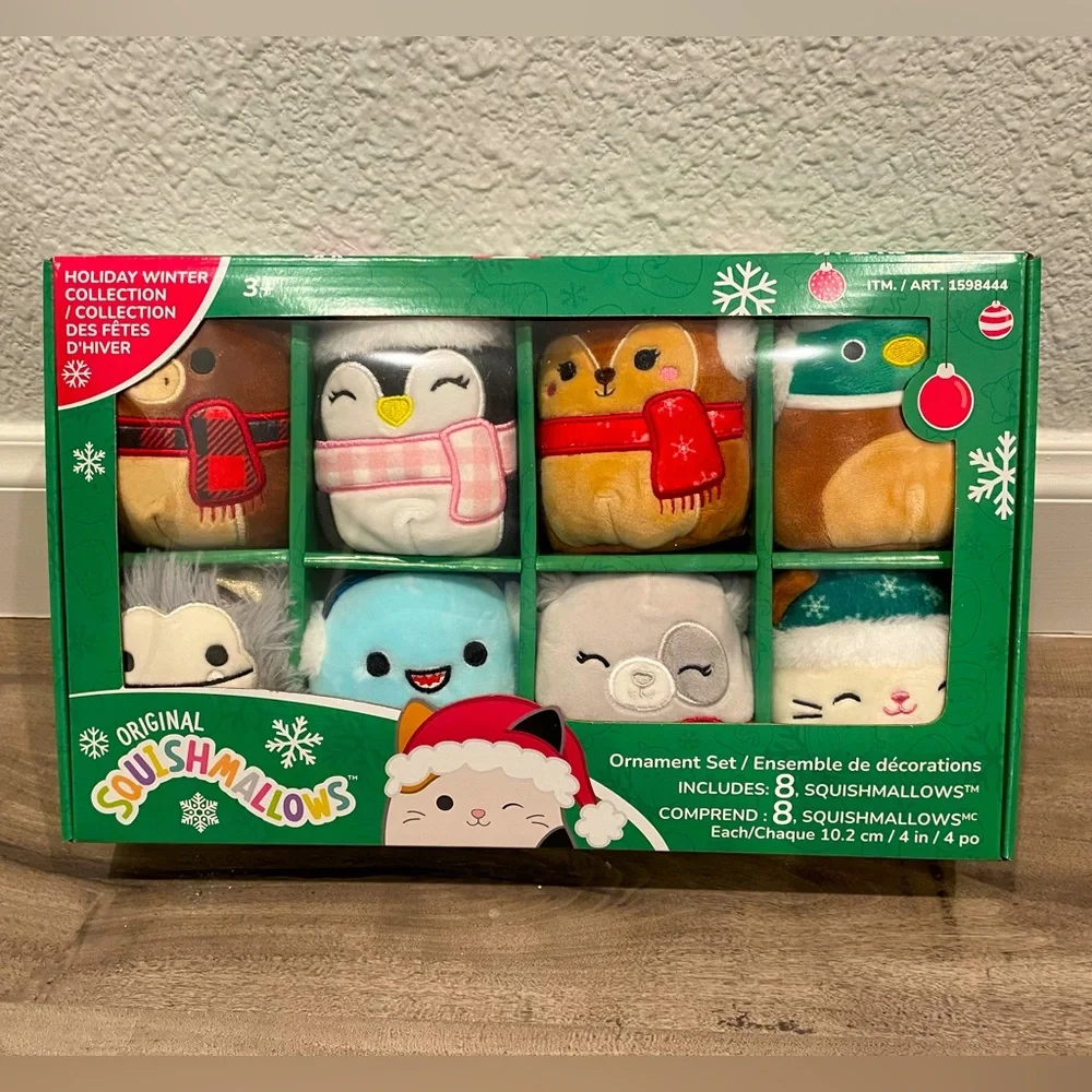 Holiday 2022 Winter Collection Squishmallows Ornaments - Picture 1 of 3